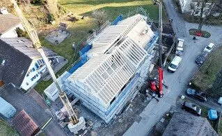 Neubau vom Rohbau bis zum Dach, Main-Tauber – Aufnahme 7