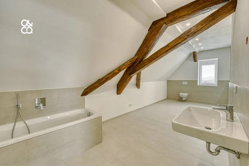 Dachgeschoss-Maisonette, Taubertal – Aufnahme 8